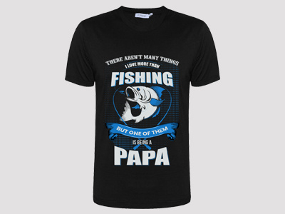 Fishing T-shirt design