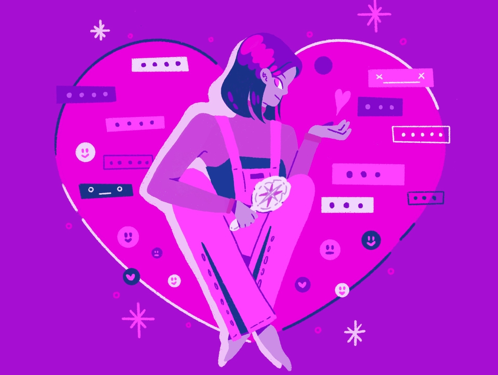 Haters gonna hate. by Qian on Dribbble