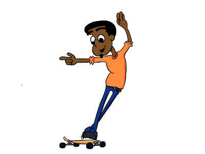 Longboard Dance aftereffects animation character design design flat design illustration km longboard silhouette skate vector