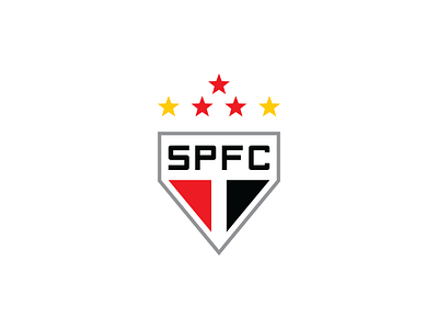 São Paulo Futebol Cube (SPFC) crest re-design brand crest crest logo football futebol logo re design sao paulo futebol clube soccer spfc