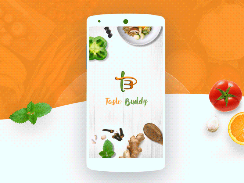 TasteBuddy App Design. Dribbble Invite