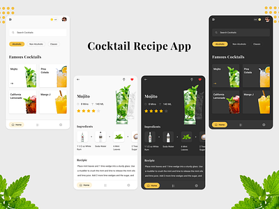 Cocktail Recipe App
