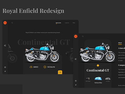 Royal Enfield Redesign