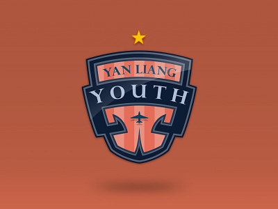 YL-Youth Soccer Team Logo logo soccer