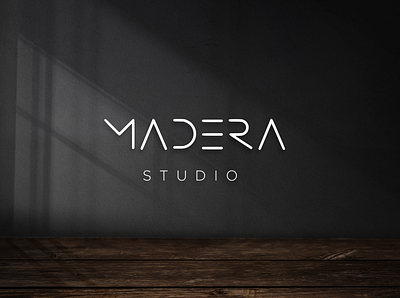 Madera Studio architecture architecture design branding design illustration logo minimal minimalis minimalist minimalist logo typography vector