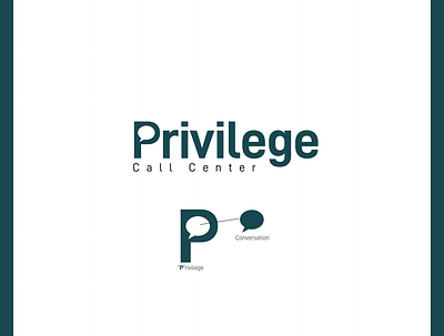 Privilege Call Center design illustration logo logotype minimal minimalis minimalist minimalist logo swizterland typography vector