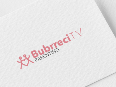 BubrreciTV Parenting architecture design branding design illustration logo minimal minimalis minimalist minimalist logo vector