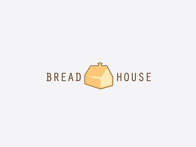 Bread House Logo adobe commission design donkin illustration logo