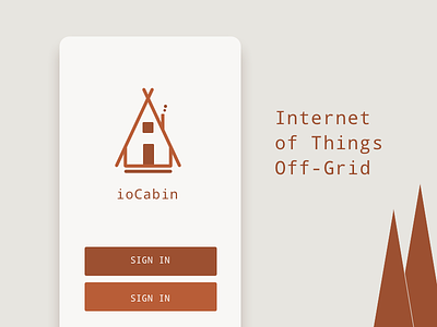 ioCabin app cabin iot off-grid