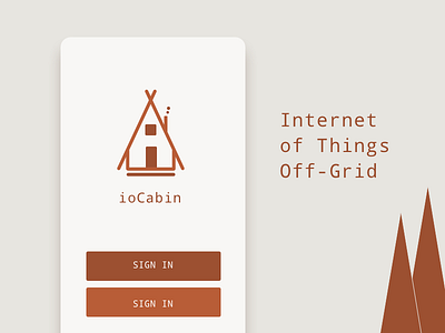 ioCabin app cabin iot off grid