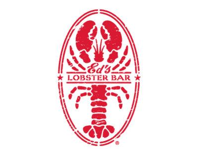 Ed's Lobster Bar Logo brand branding identity identitydesign illustration lobster logo new york restaurant seafood vector vintage