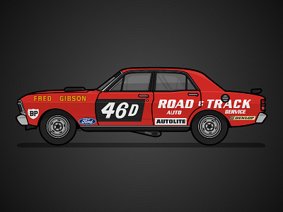 1972 - Road & Track Auto Service - XY Falcon