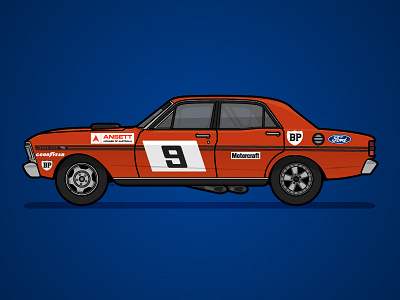 1973 - Allan Moffat Racing - XY Falcon