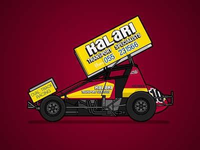 410 Sprintcar Retro Livery - Tony Noske