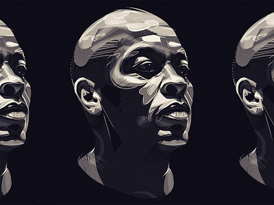 dr dr design drawing drdre graphic illustration photoshop portrait wacom