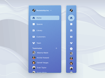 Sidebar app app design dashboard design inspiration landing page mockup ui ui design user interface ux