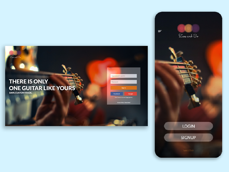 Zeus & co #04 landing page web design daily ui inspiration mockup app design user experience user interface graphic design ux ui