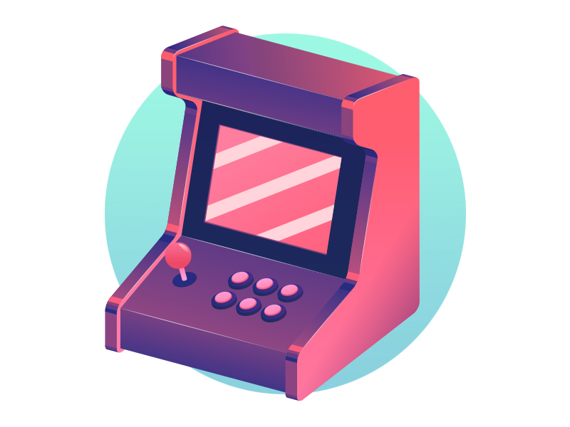 Arcade Magic by Mark Venter for Once-Storytelling on Dribbble