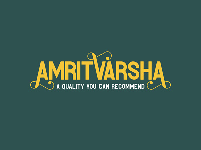 AmritVarsha | Logo Design