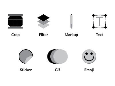 Photo Edit Icons