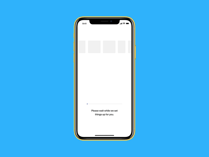 Splash Screen Concept for numbertank app
