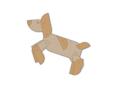 Life in Cardboard animal character creative digital digital art dog doggy graphics idea illustrator india logo logo concept minimalist prototype ui uiux uiux design vector