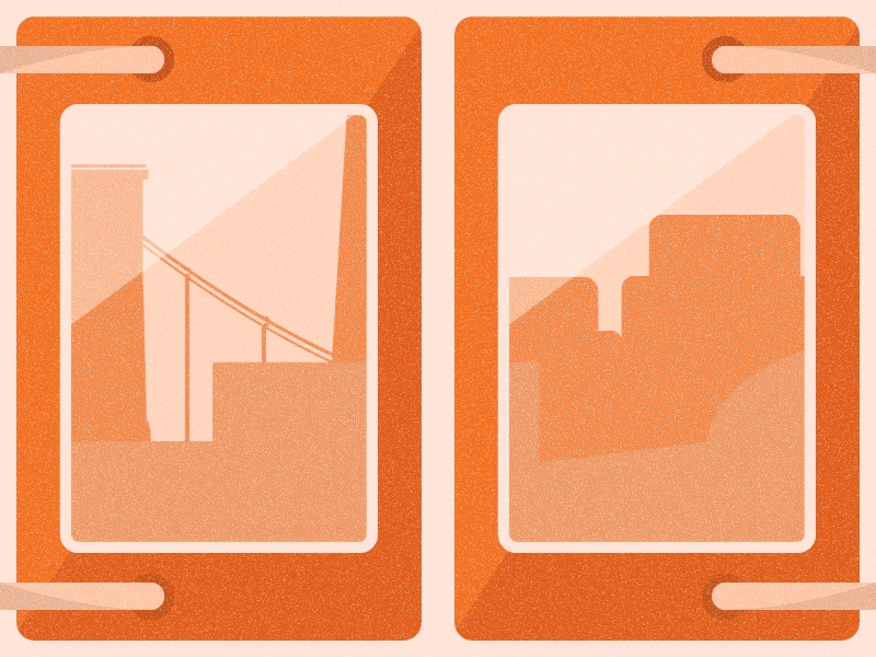 Monuments of Wroclaw - free icons 🎄🎁 animation architecture city freebie icons landscape orange pgs simple software tram wroclaw