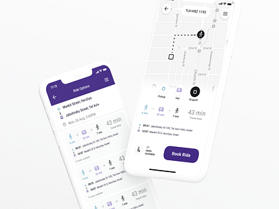 Teporto - Mobile app UI