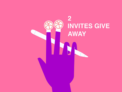 DRIBBBLE INVITE adobe characterdesign design dribbble dribbbleinvites dribbbleshot giveaway graphicdesign illustration illustrator invites minimal minimaldesign ui uibanner vector