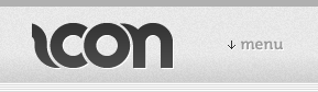 icon bar grey logo