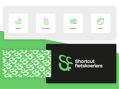 Shortcut Bike Messengers branding