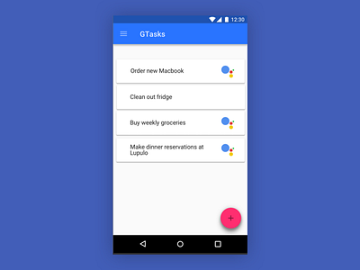 Tasks assistant google list todo ui ux