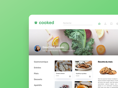 Cooking Website