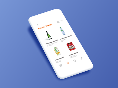 Groceries app design minimalism minimalist network ui user ux website