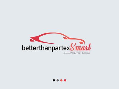 BetterthanpartexSmart Logo Concept business cars clean design garage logo showroom smart vehicles