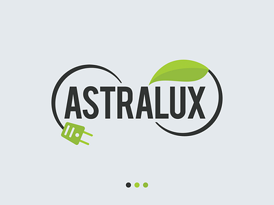 Astralux ECO Batteries Logo astralux batteries battery clean design eco ecology energy green leaf logo photoshop planet plug