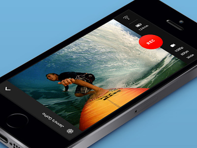 GoPro iOS Concept app camera concept gopro ios iphone record