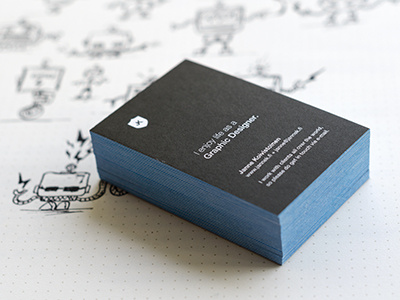 Personal business cards black blue business card jk minimalist vertical