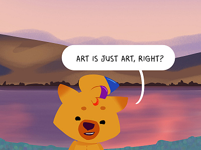 Art is Art is Art art comic education illustration