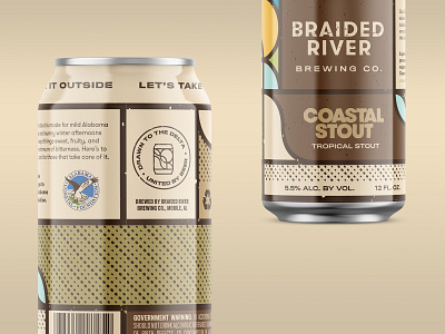 Braided River can design refresh beer beer art beer branding beer can beer can design brewery brewery packaging packaging