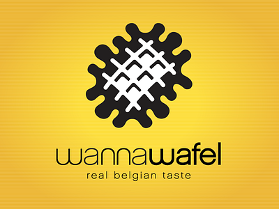 Kevincreative - Wannawafel Logo food logo logo design restaurant wafel waffle