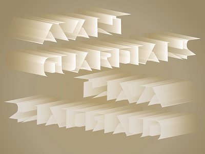 Avantguardians Typography & CI Design 2