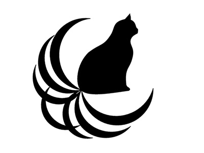 Black Cat cat illustration