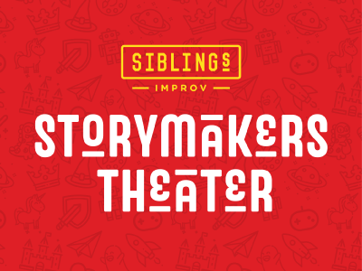 Storymakers Theater branding logo