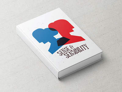 Sense & Sensibility Book Cover book cover minimal