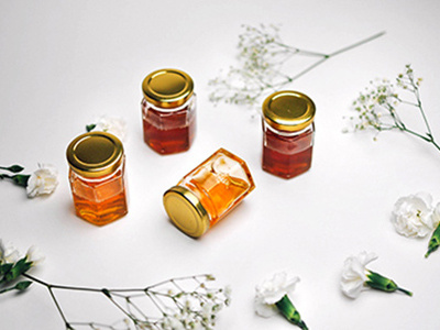 Lovely Honey — Art Direction art direction flowers honey jars photography whimsical