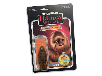 Star Wars Holiday Special "Lumpy" figure and package design action design figures he man starwars toys transformers