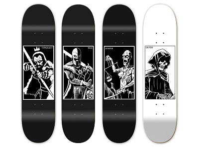 Dead End Skateboard Co. Designs creature monsters nhs santacruz skateboard skateboarding skateboards