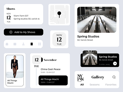 NYFW Design Components