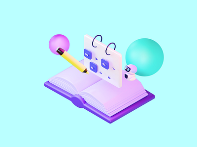 Ai ed 3d illustration 2 of 16